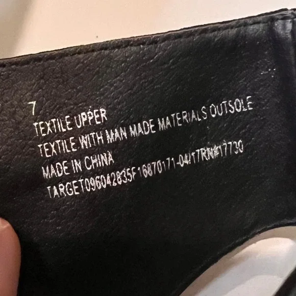 DV by Dolce Vita Black Faux Suede Wedge Buckle Gladiator Sandals - Size 7 - Picture 13 of 13